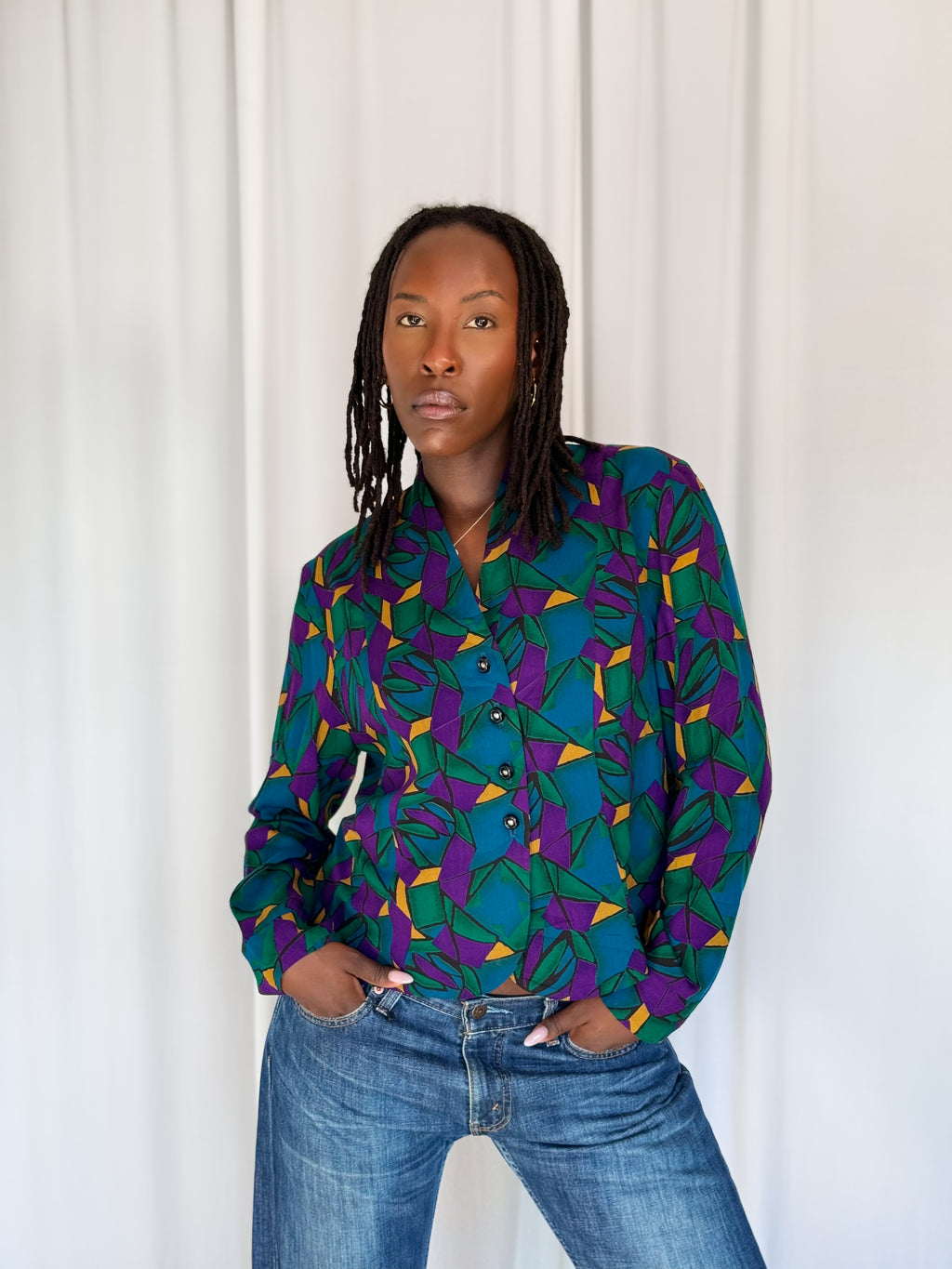Vintage Peak Blouse [M]