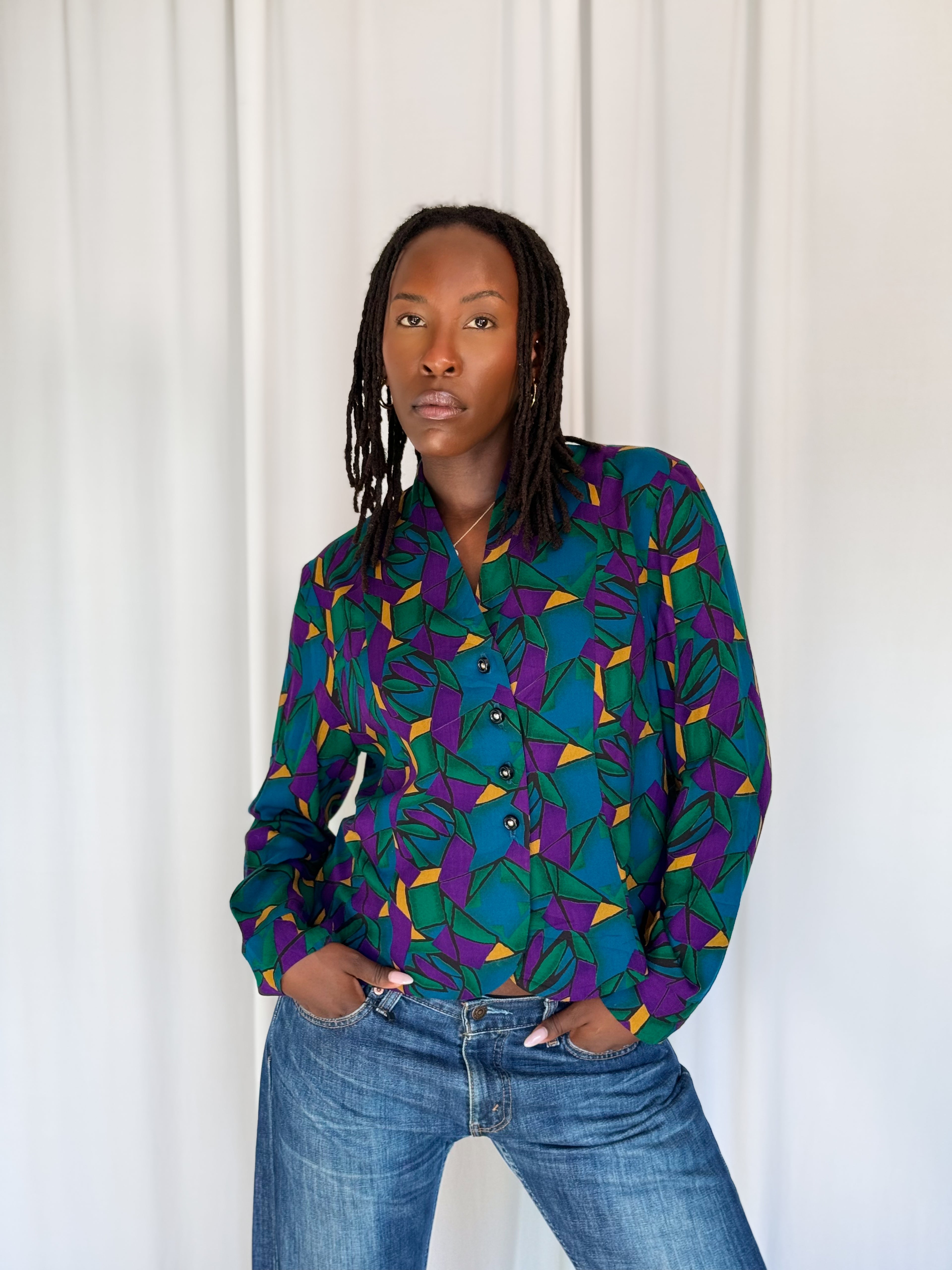 Vintage Peak Blouse [M]