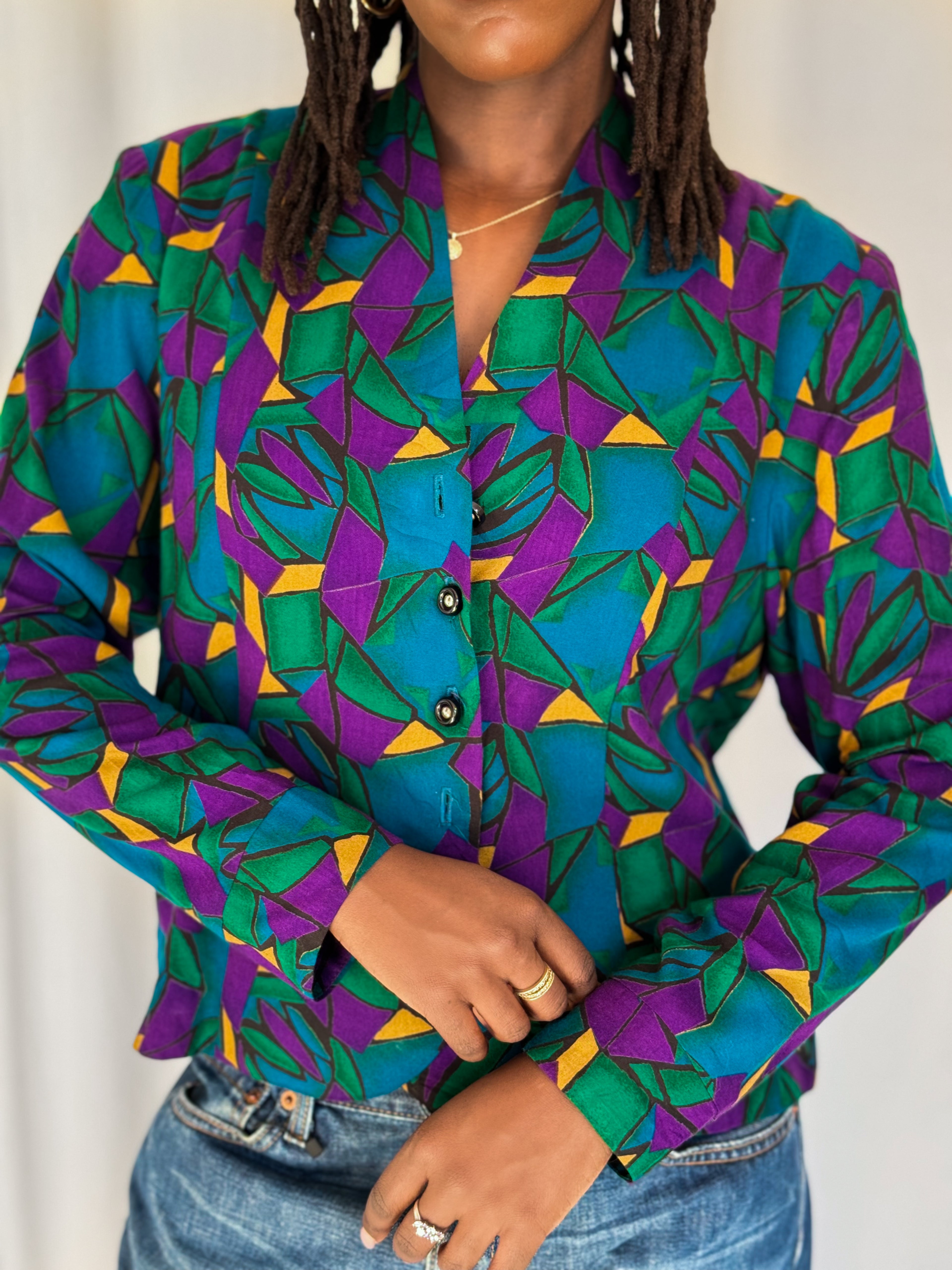 Vintage Peak Blouse [M]