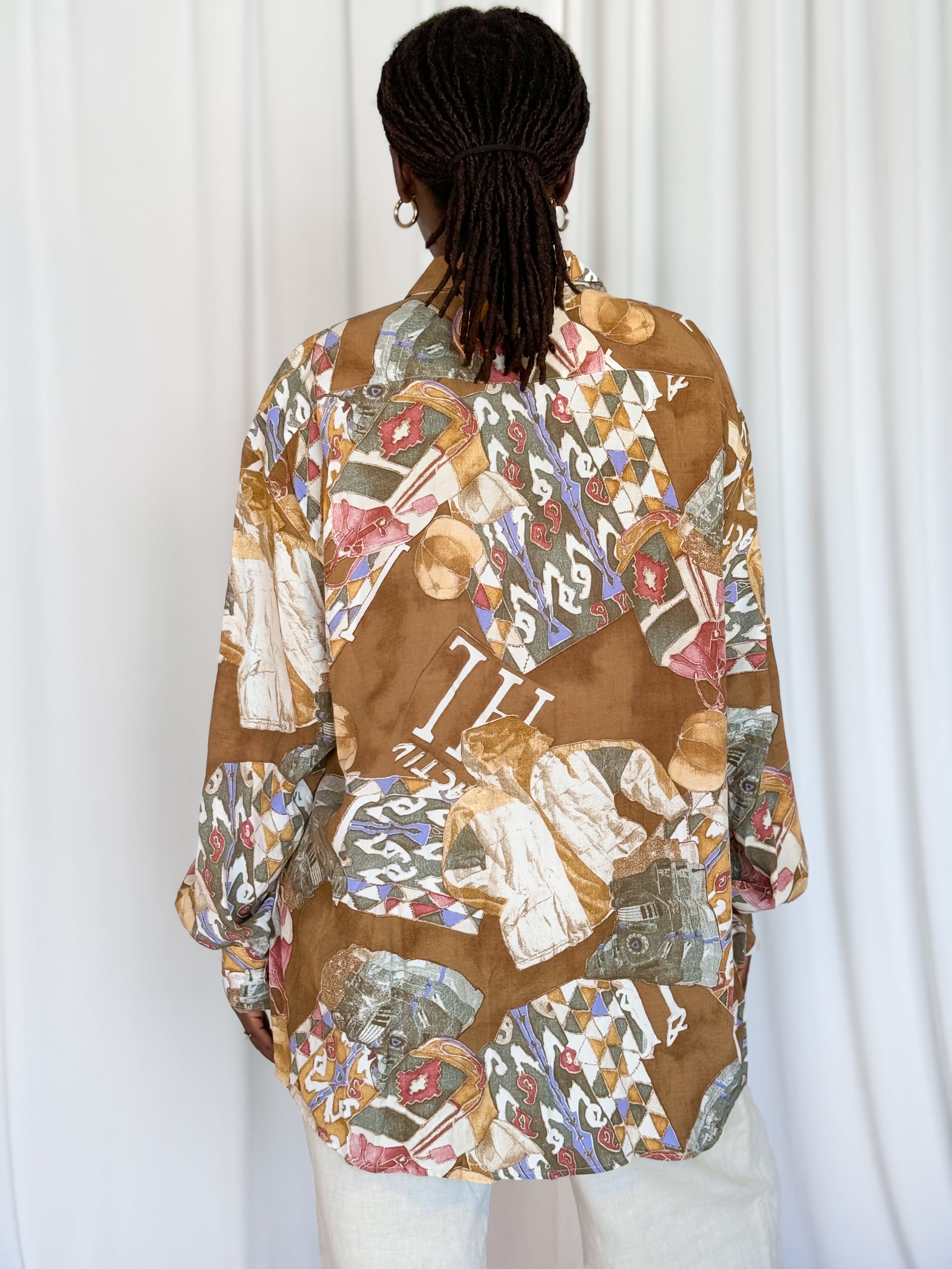 Vintage 80s Bells Shirt [L]