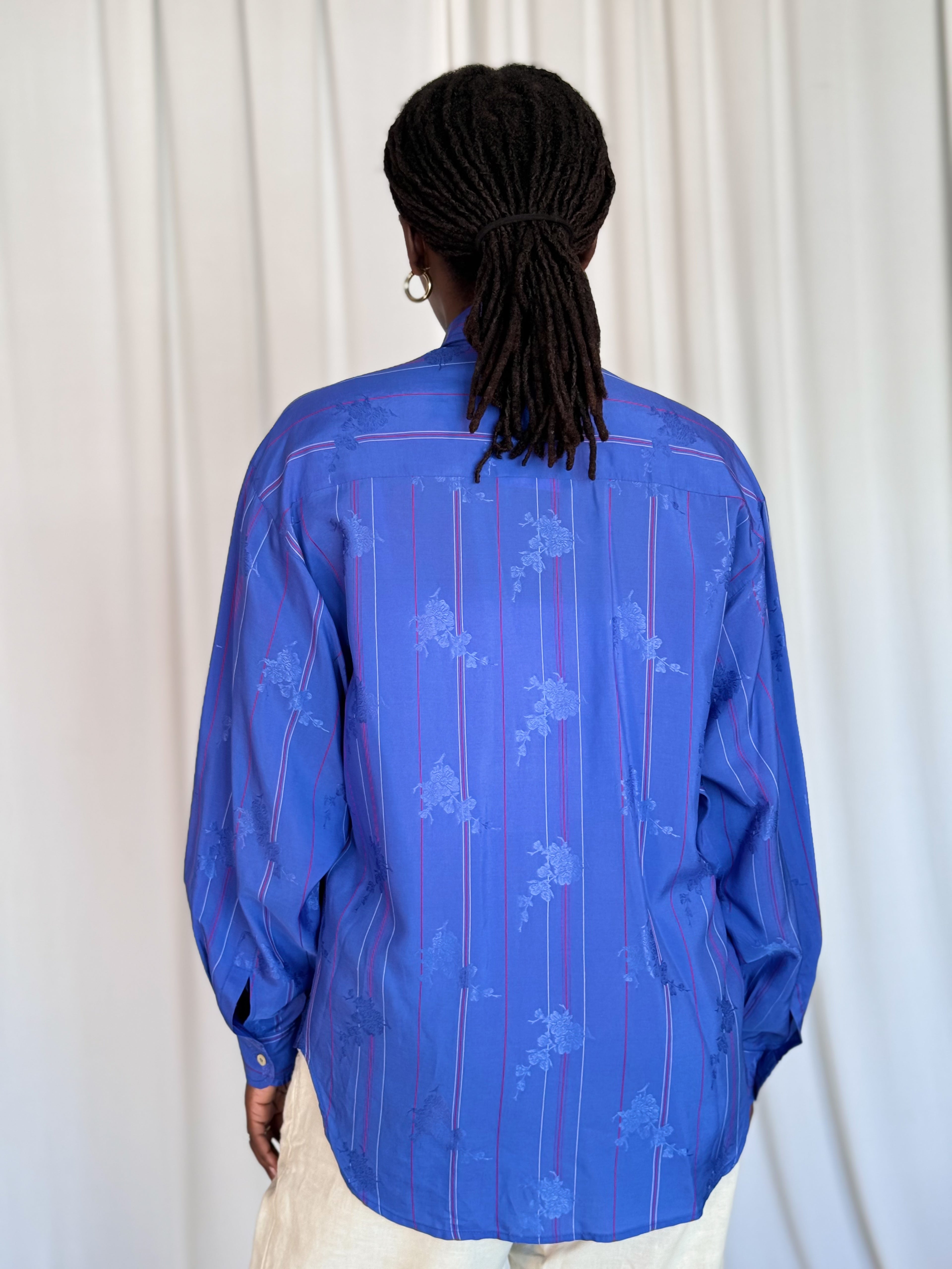 Deep Blue Vintage Shirt [S/M]