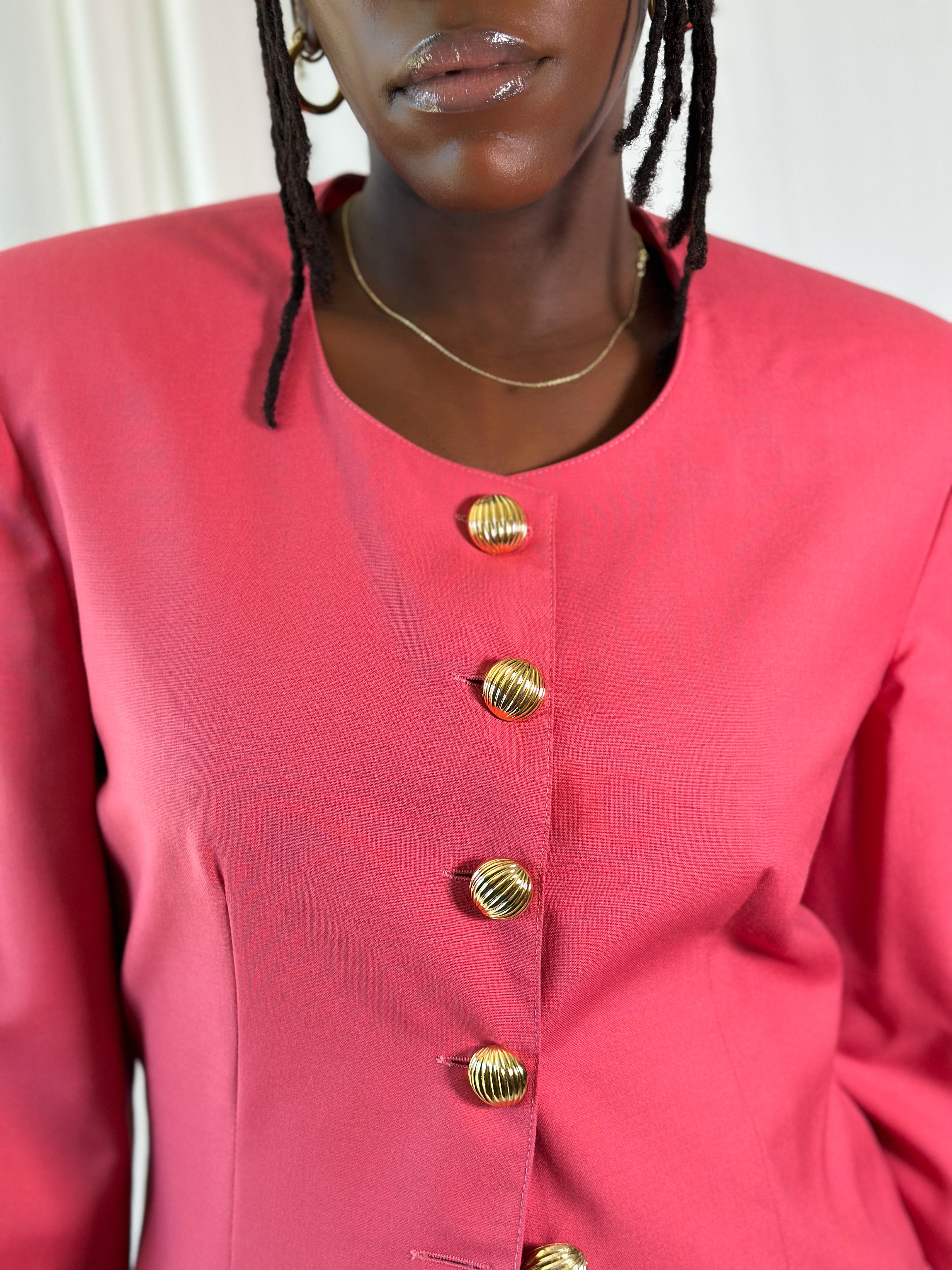 Vintage Pink Blazer [M]