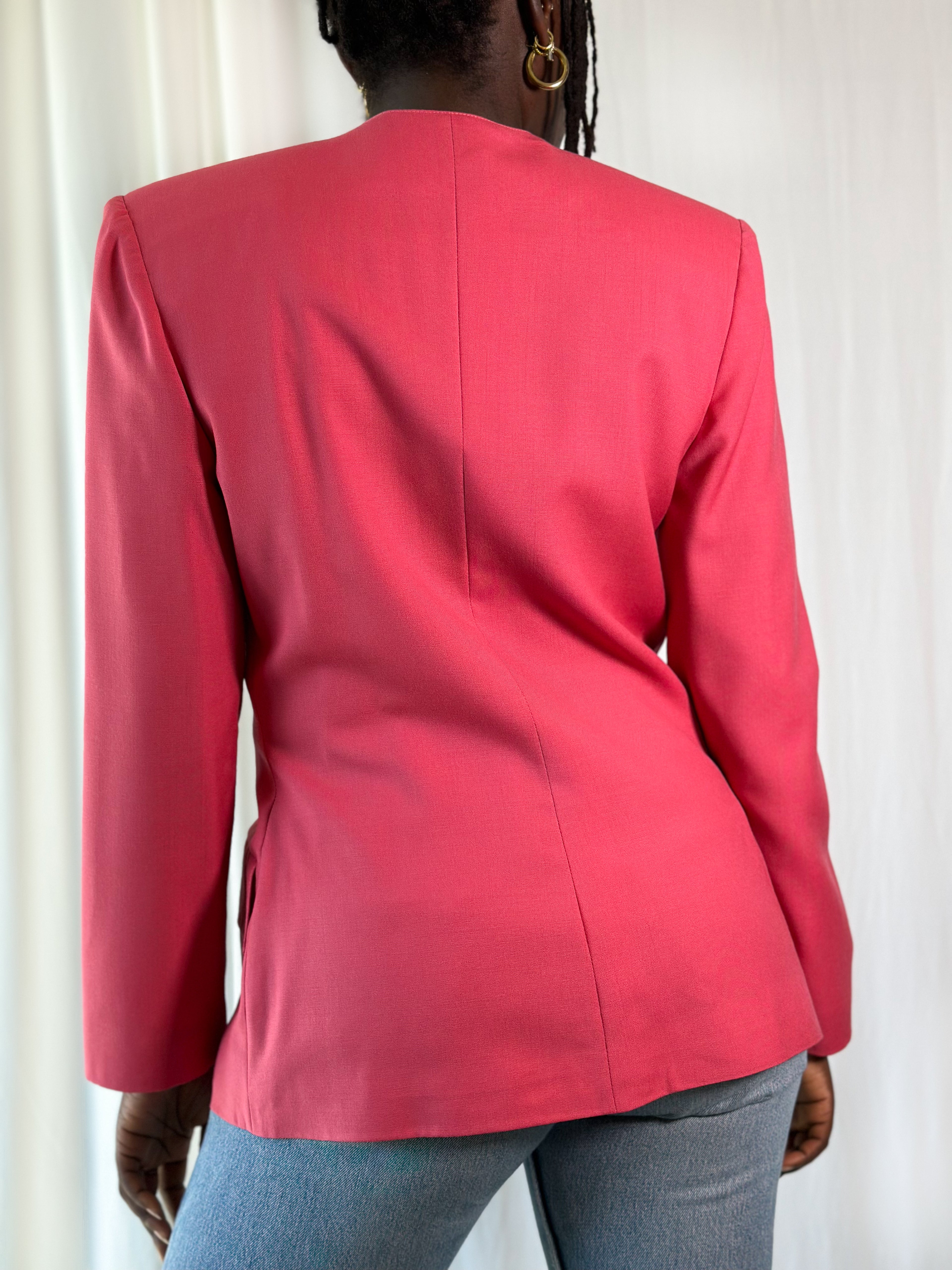 Vintage Pink Blazer [M]