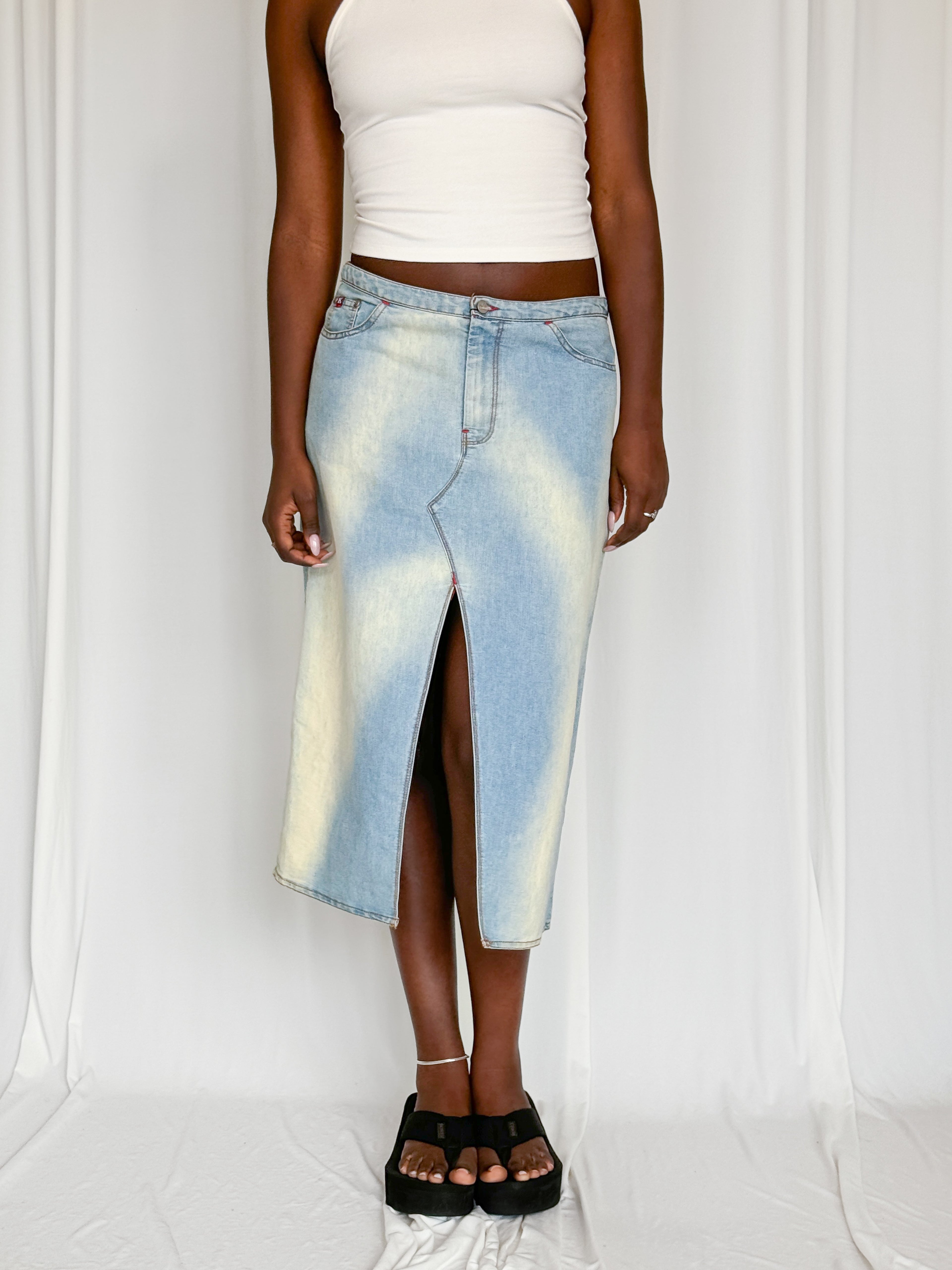 Killah Babe Denim Skirt [L]
