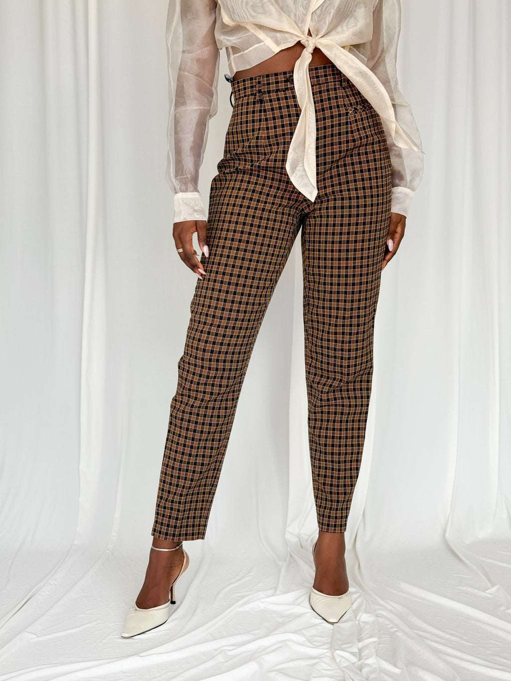80s checkered Trousers [38]