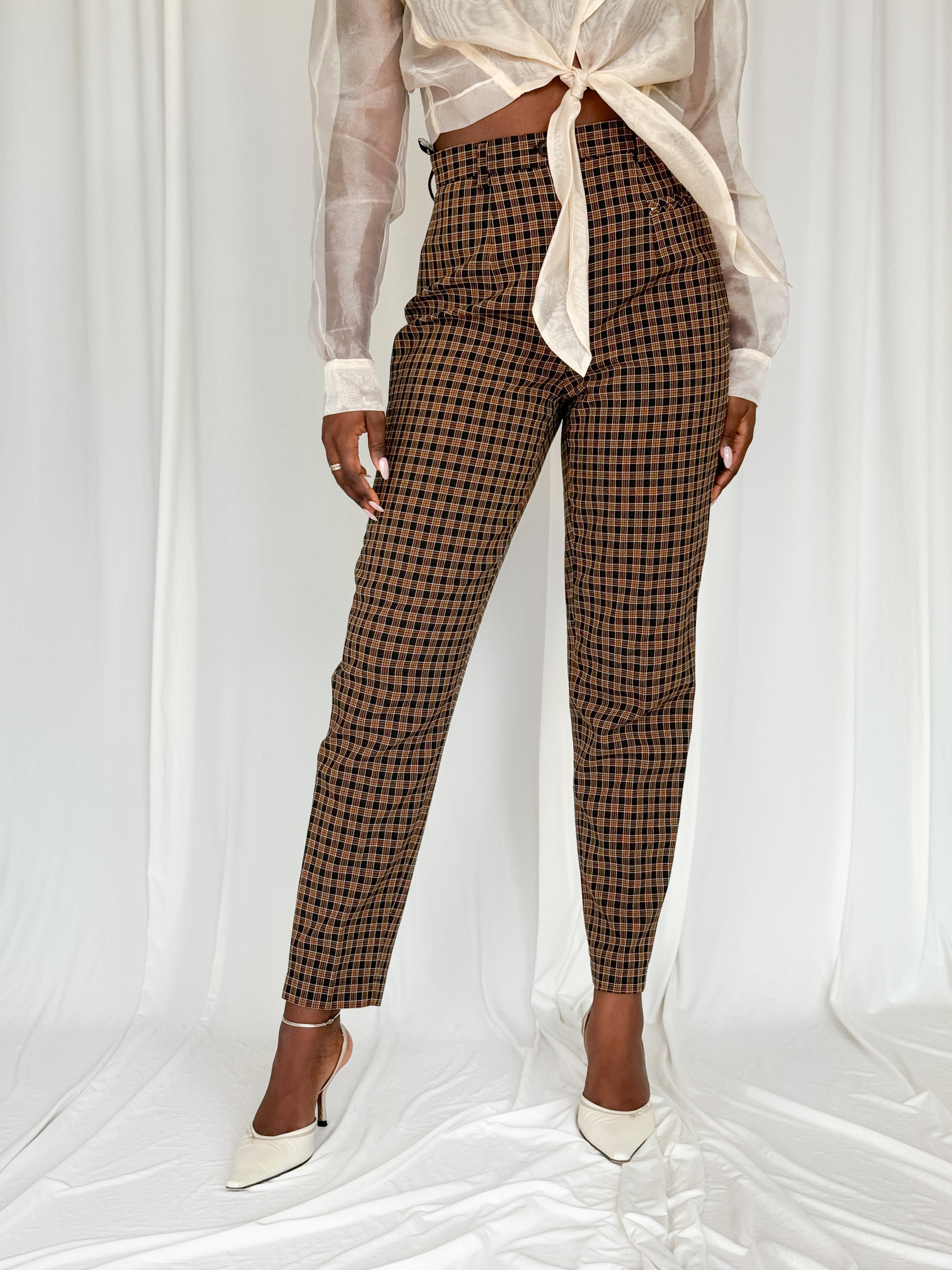 80s checkered Trousers [38]