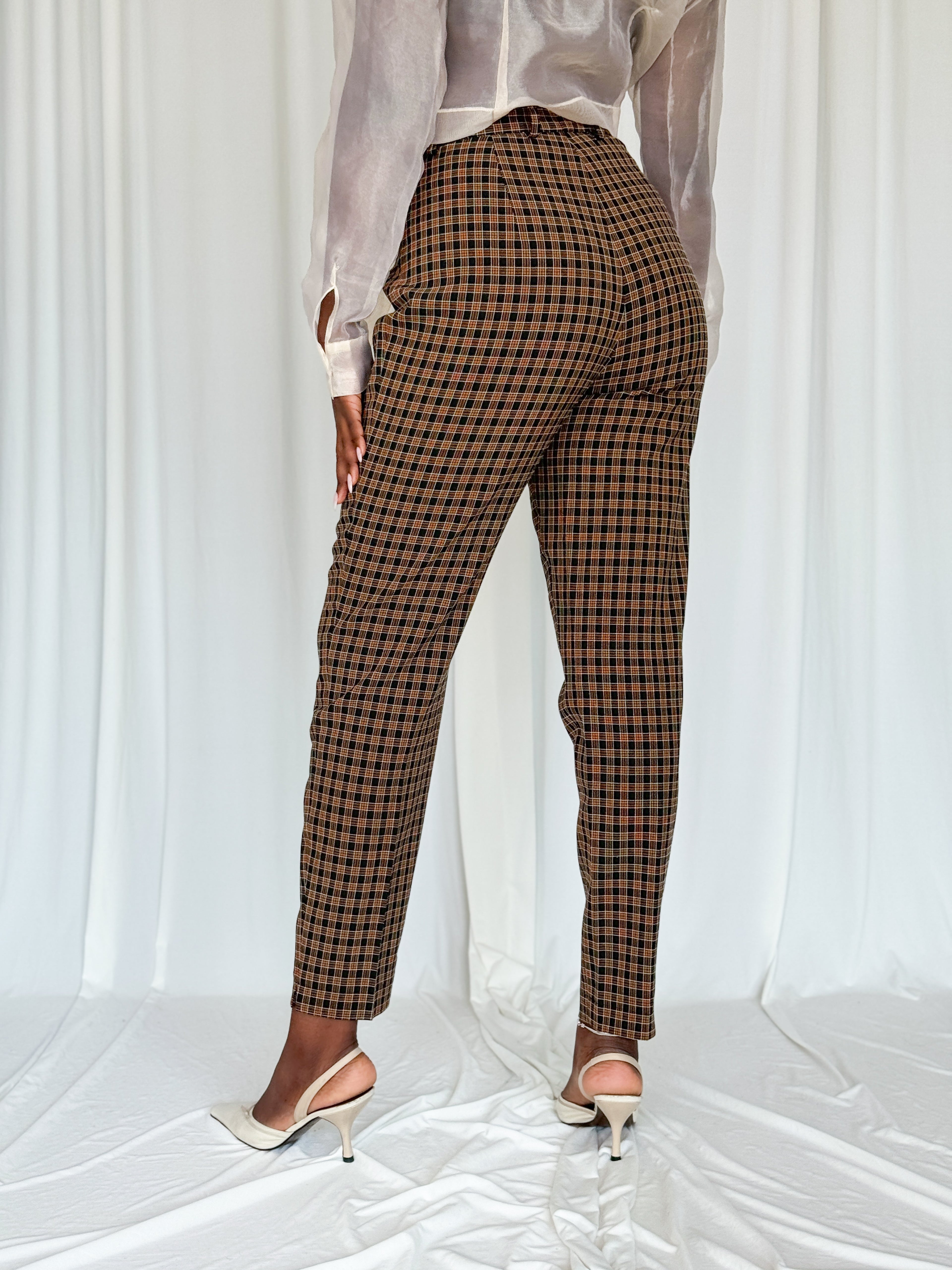 80s checkered Trousers [38]