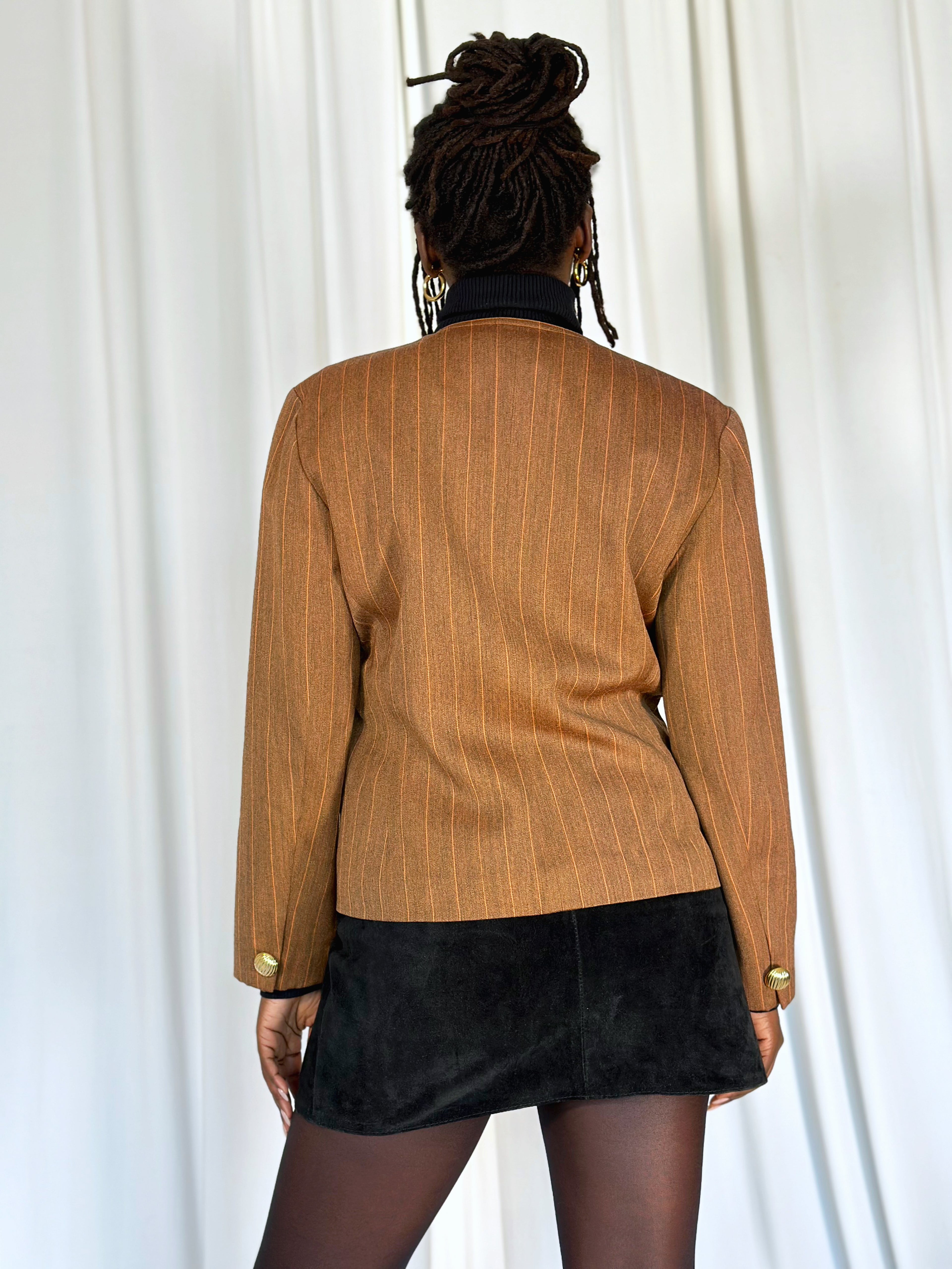 Brown Gold blazer [M]