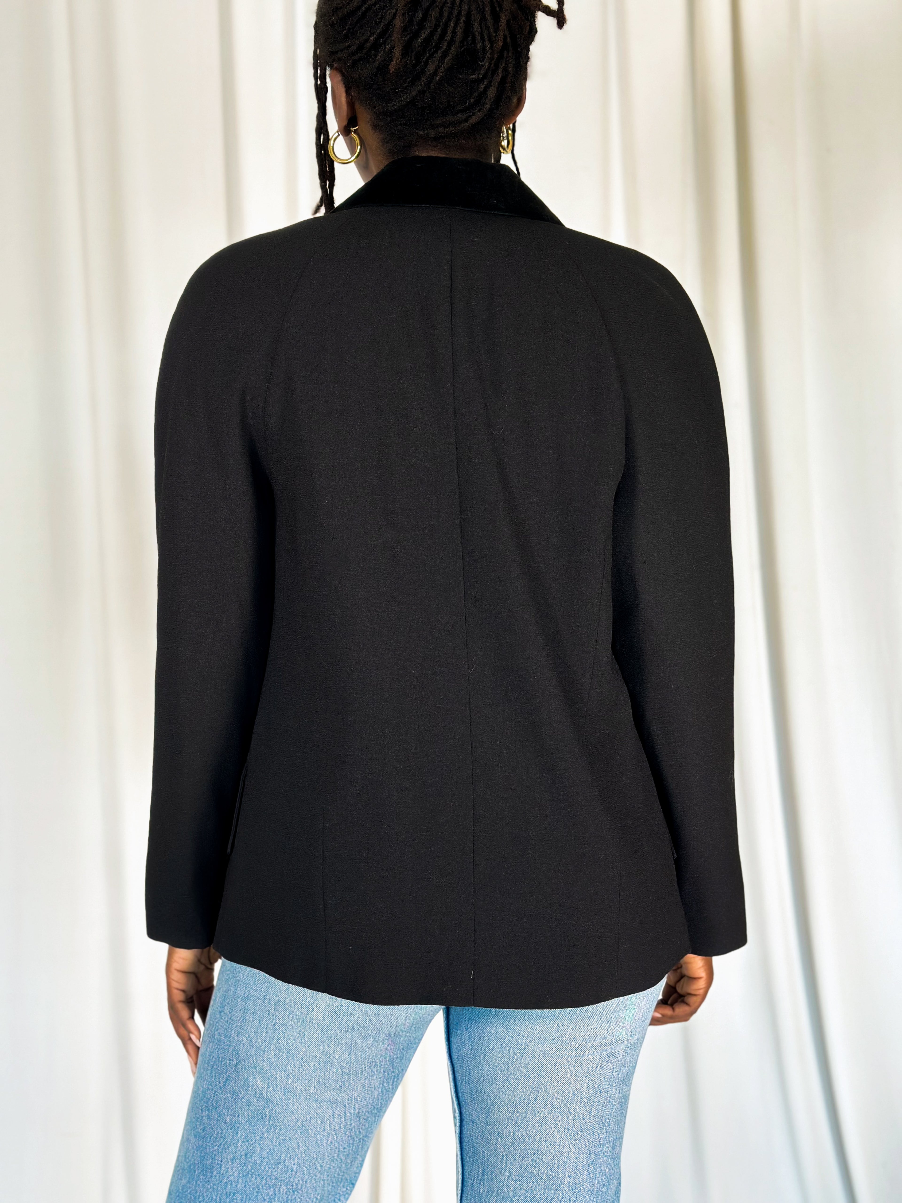 Velvet Collar Blazer [M]