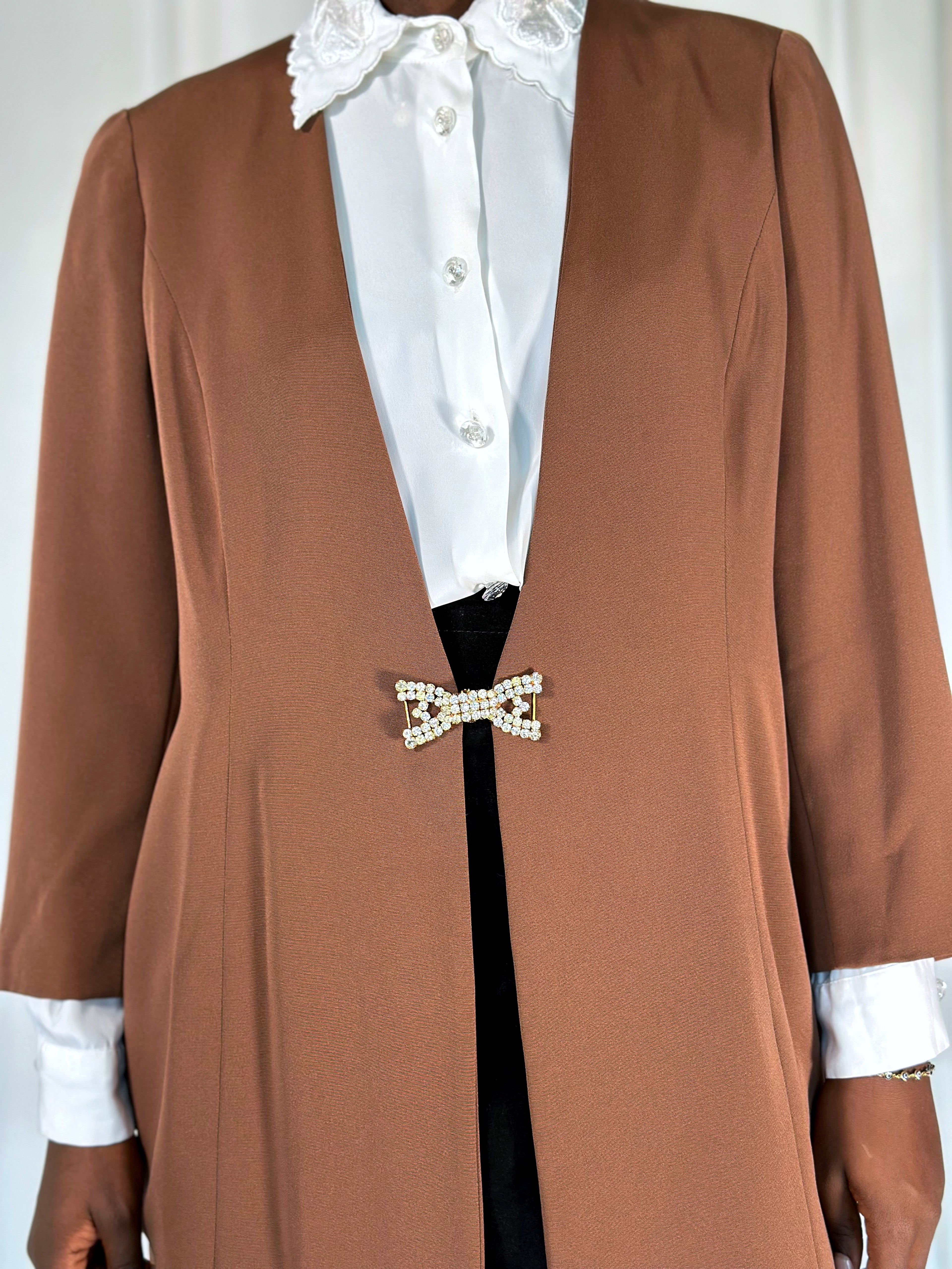 Brown Long Outerwear [L]