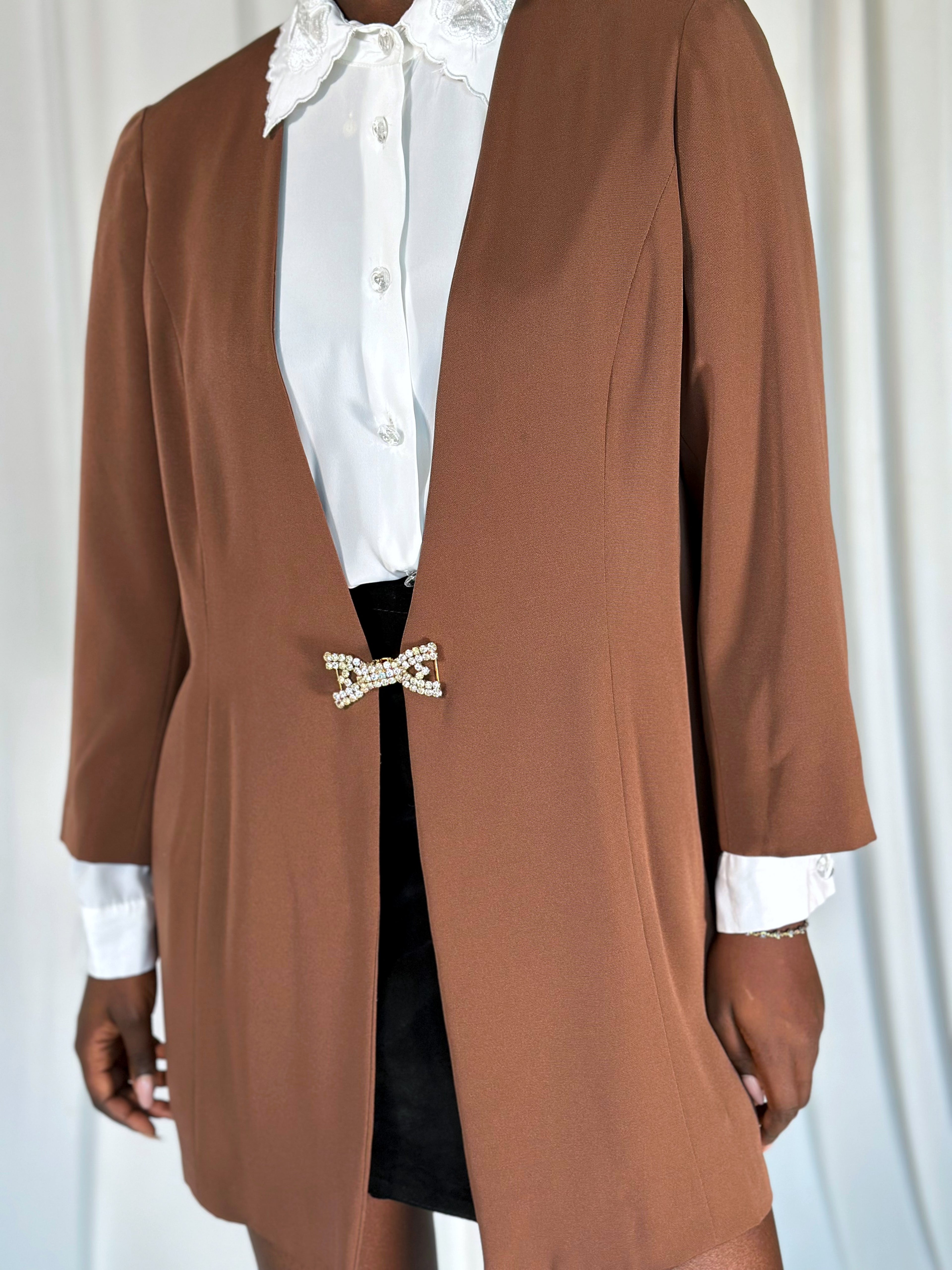 Brown Long Outerwear [L]