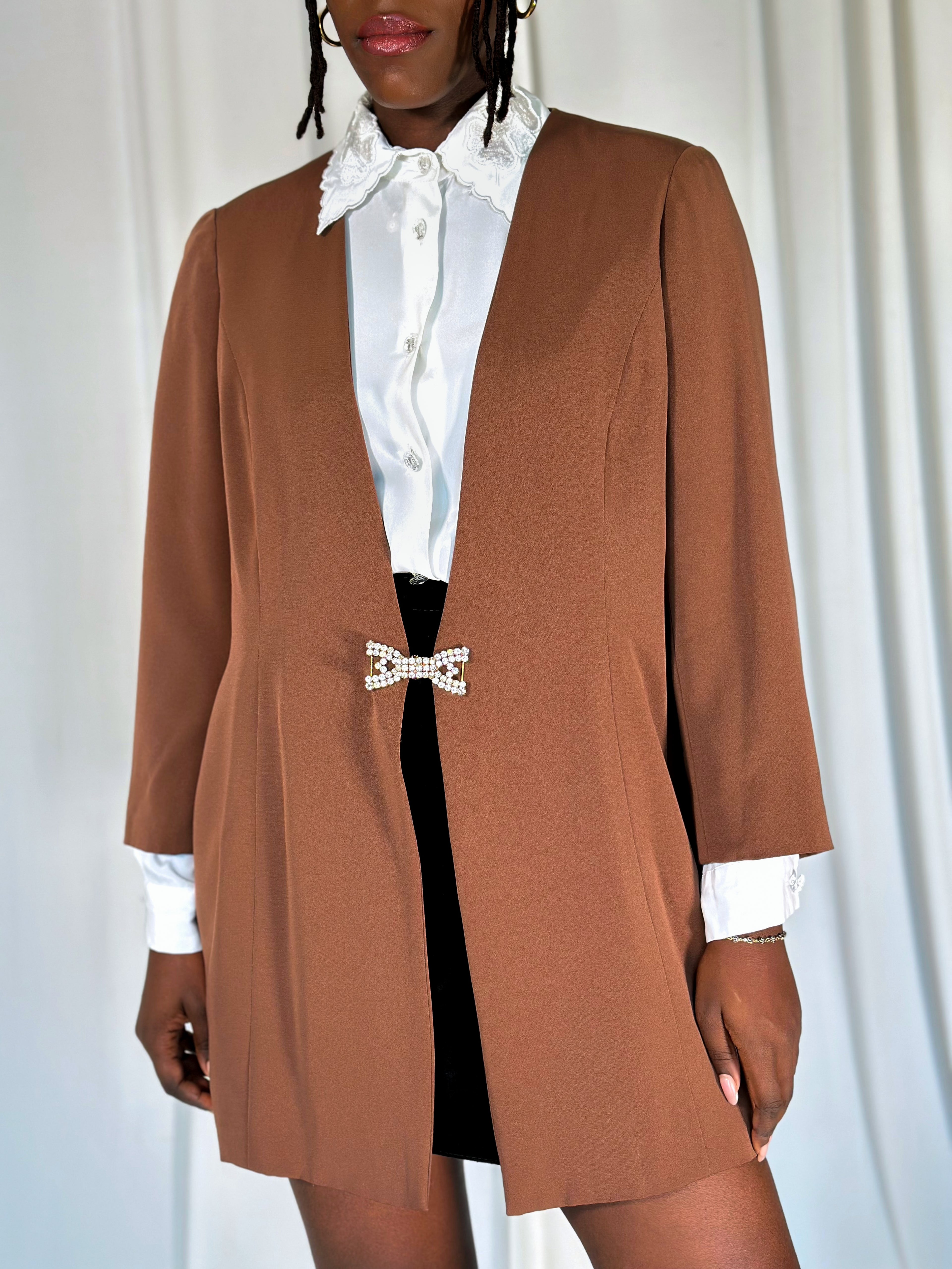 Brown Long Outerwear [L]