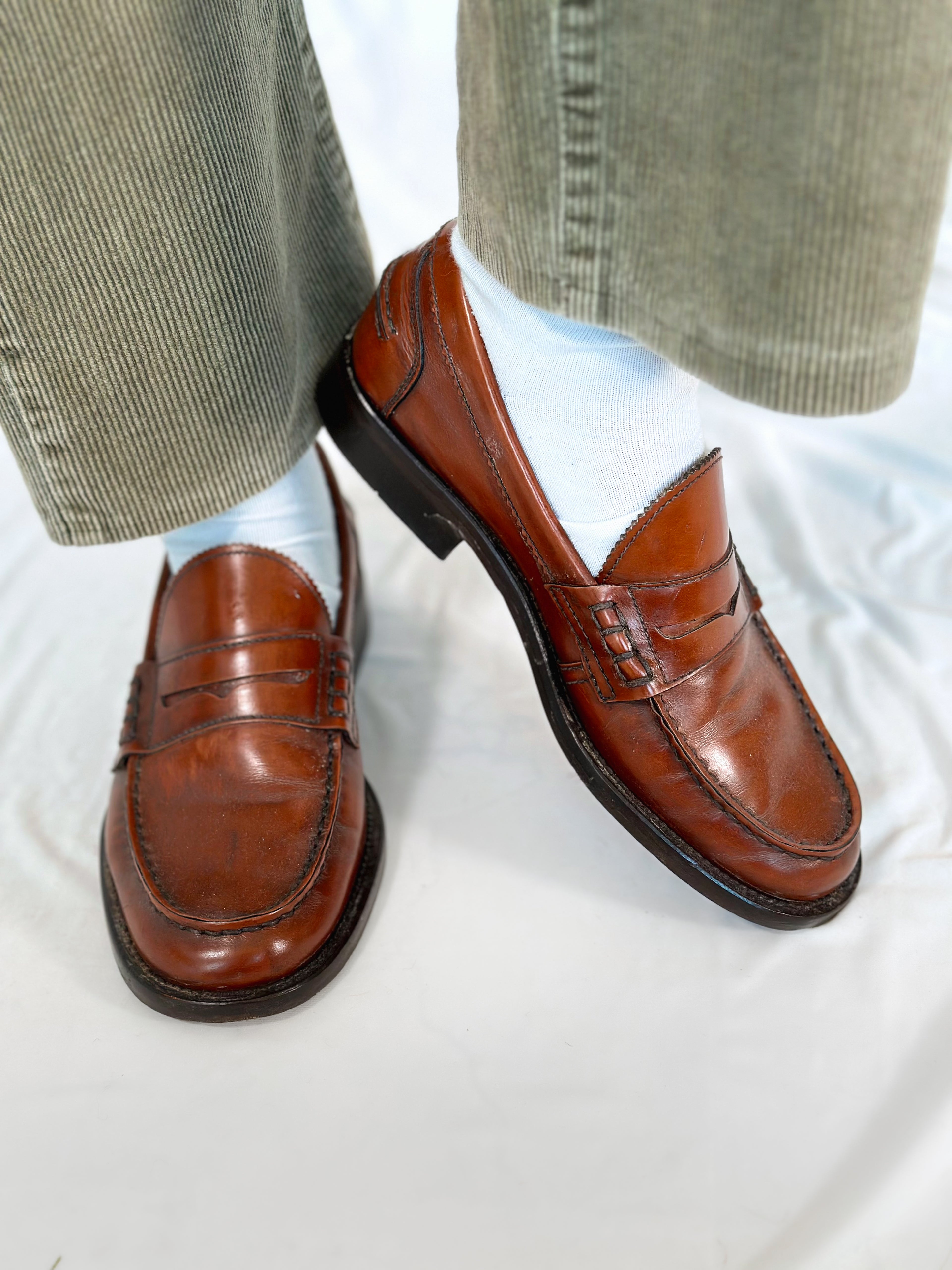 Brown Leather Loafers [39]