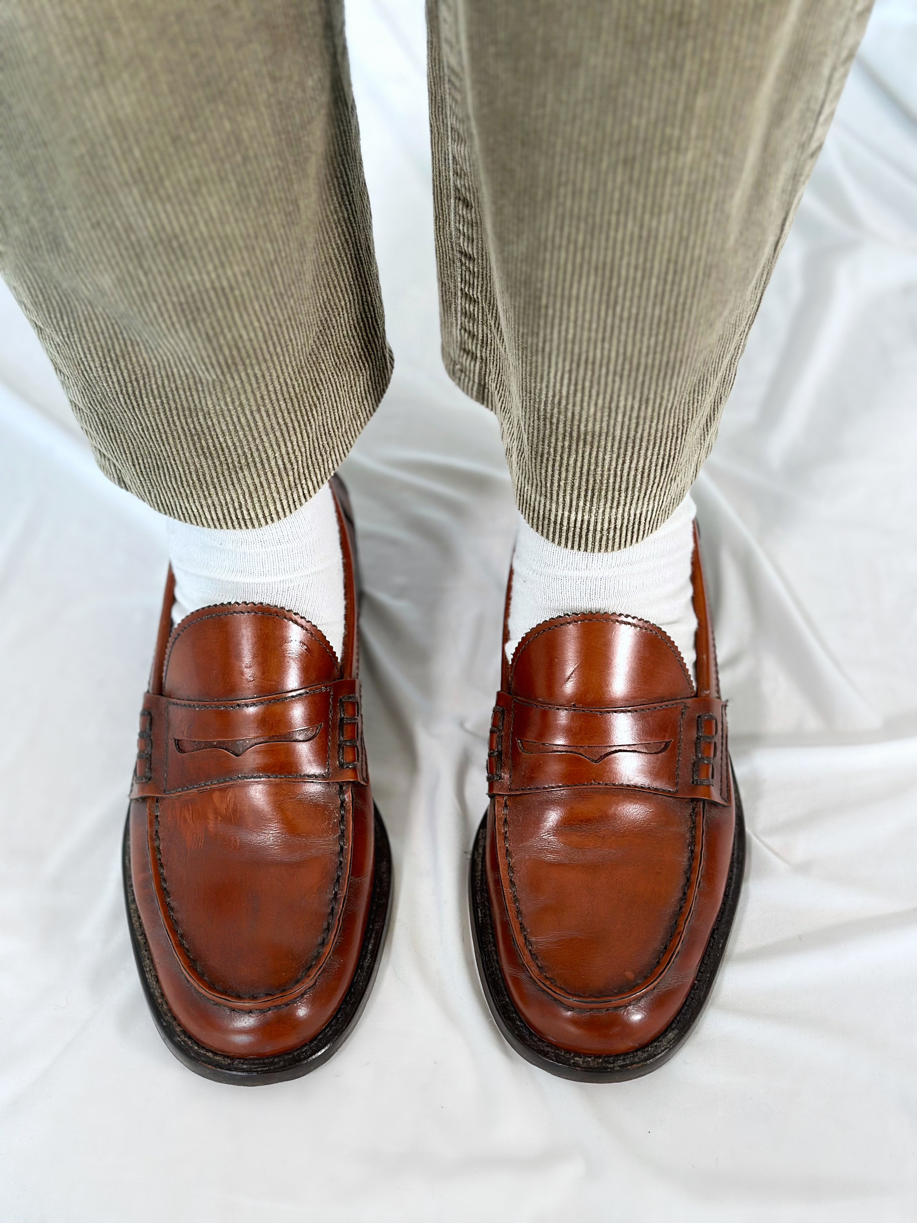 Brown Leather Loafers [39]