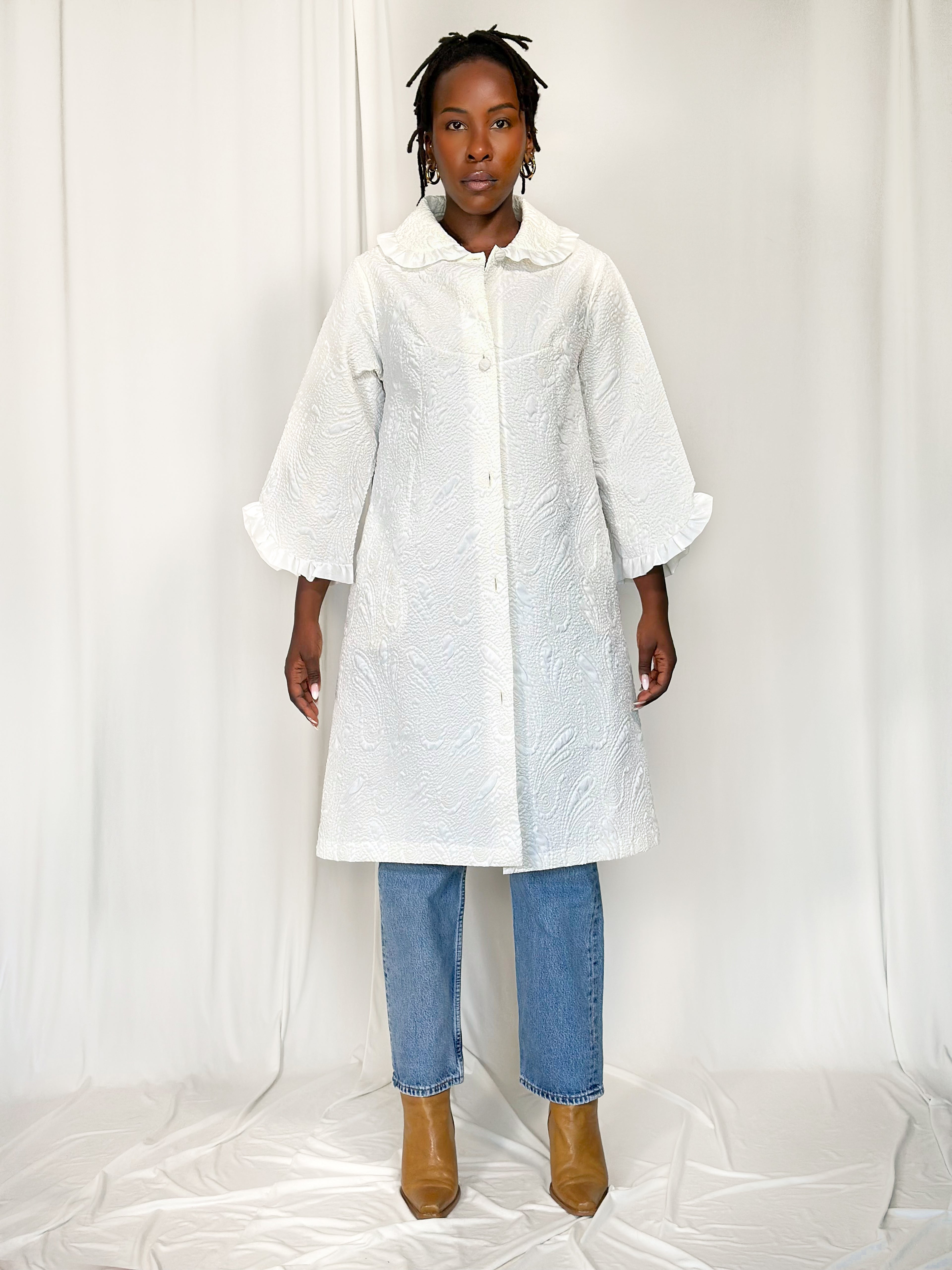 White Light Coat [ M/L]