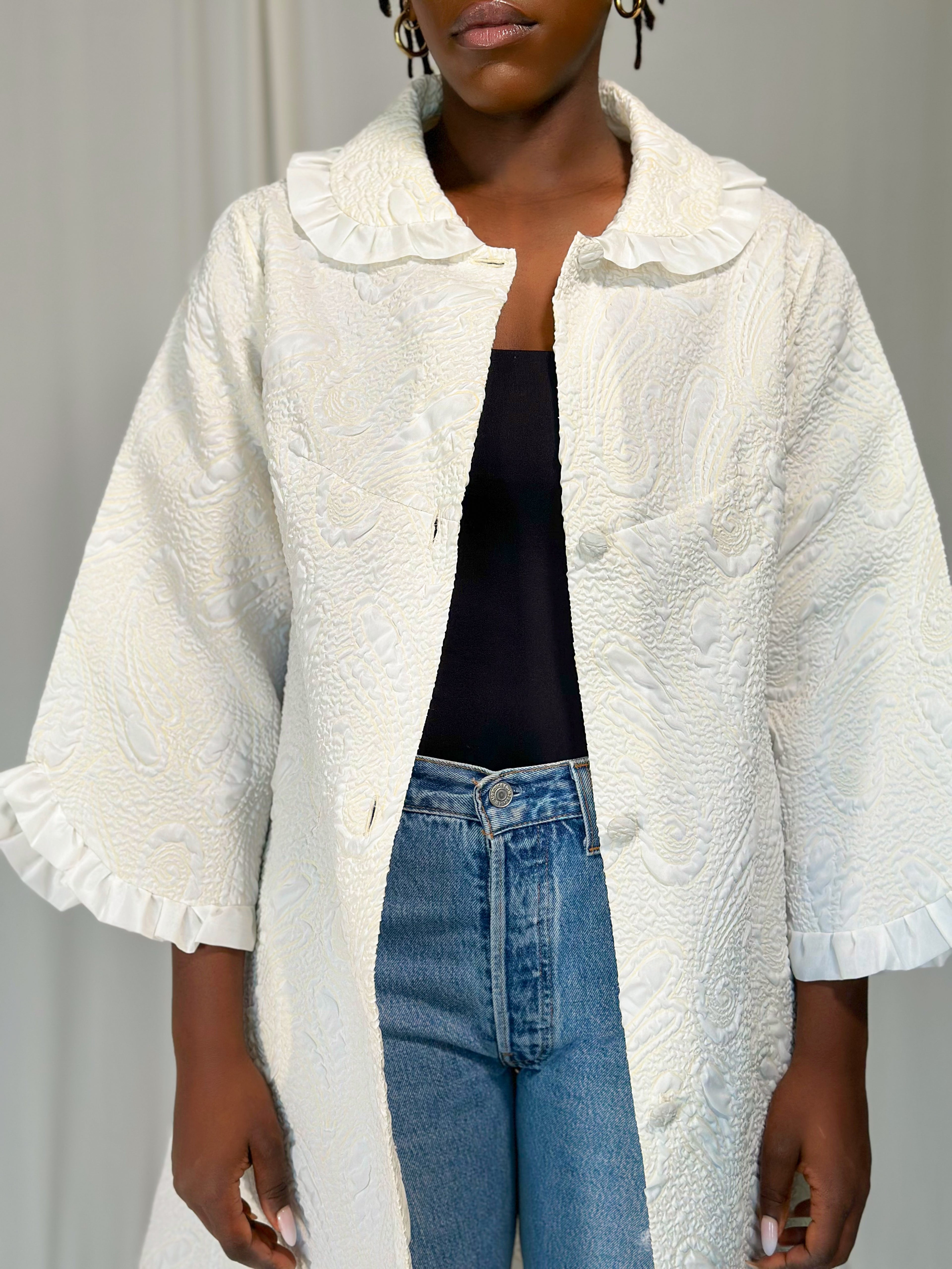White Light Coat [ M/L]