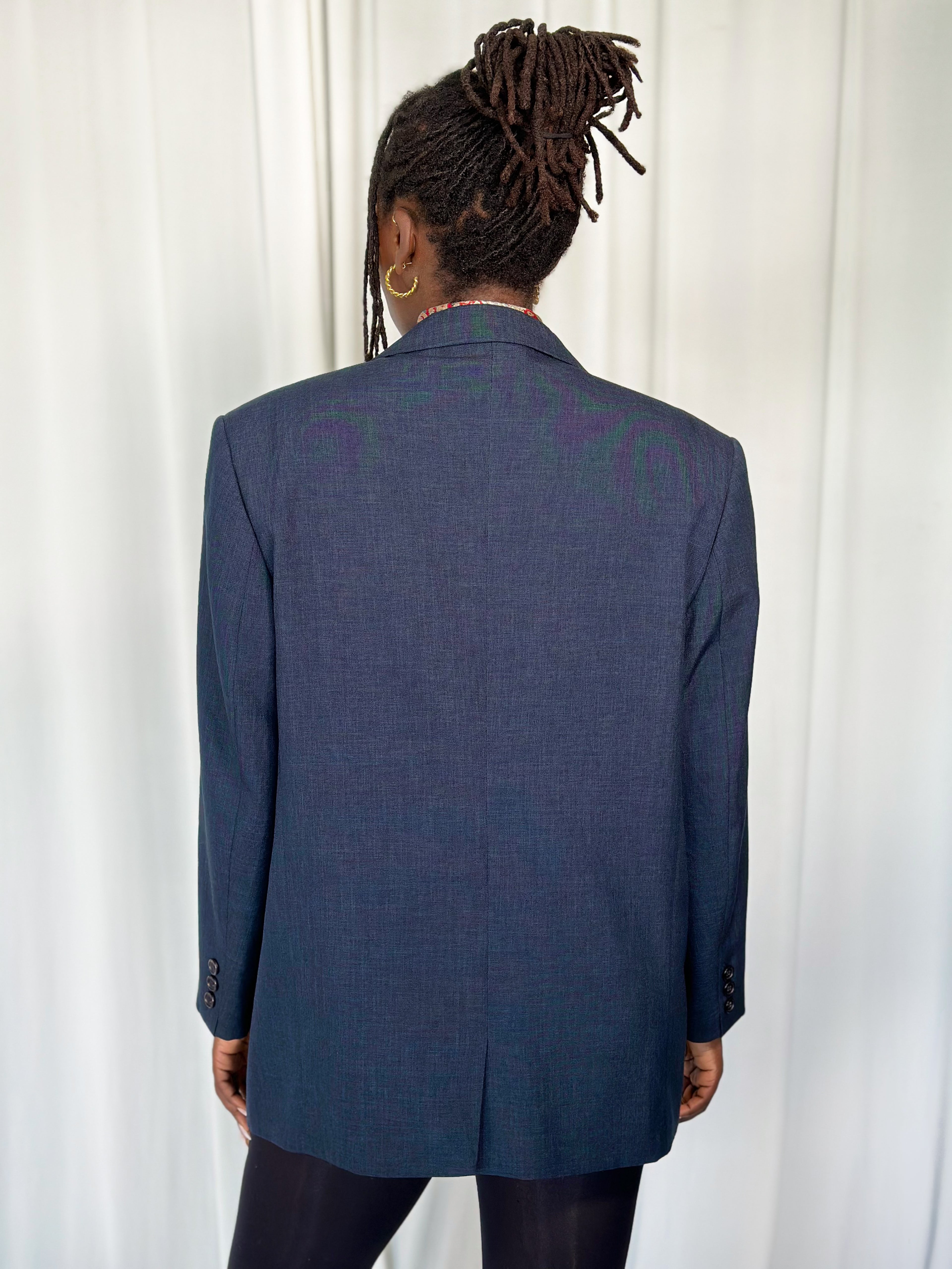 Dark Blue Blazer [S/M]