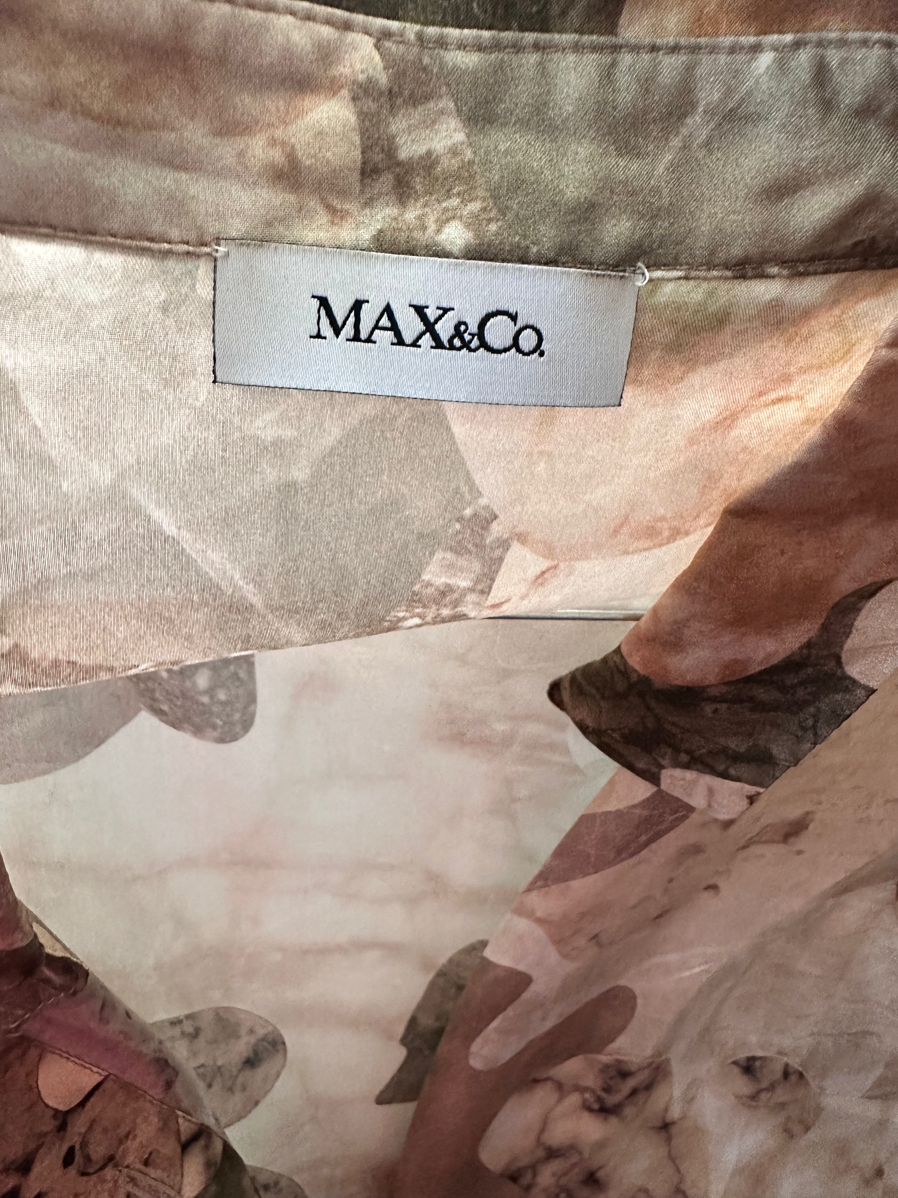 Haut 100 % soie olive [M]