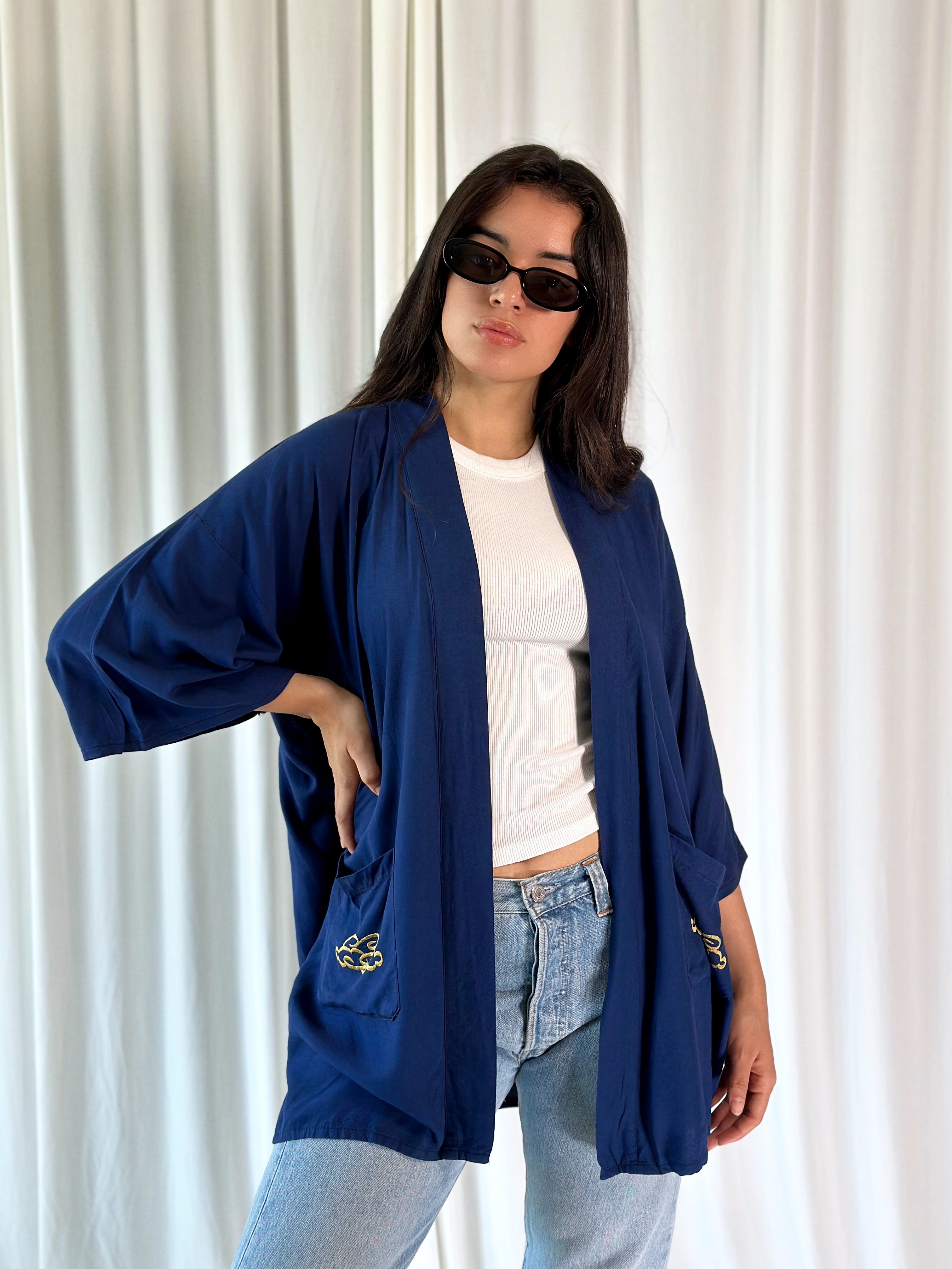 Dragon Blue Kimono