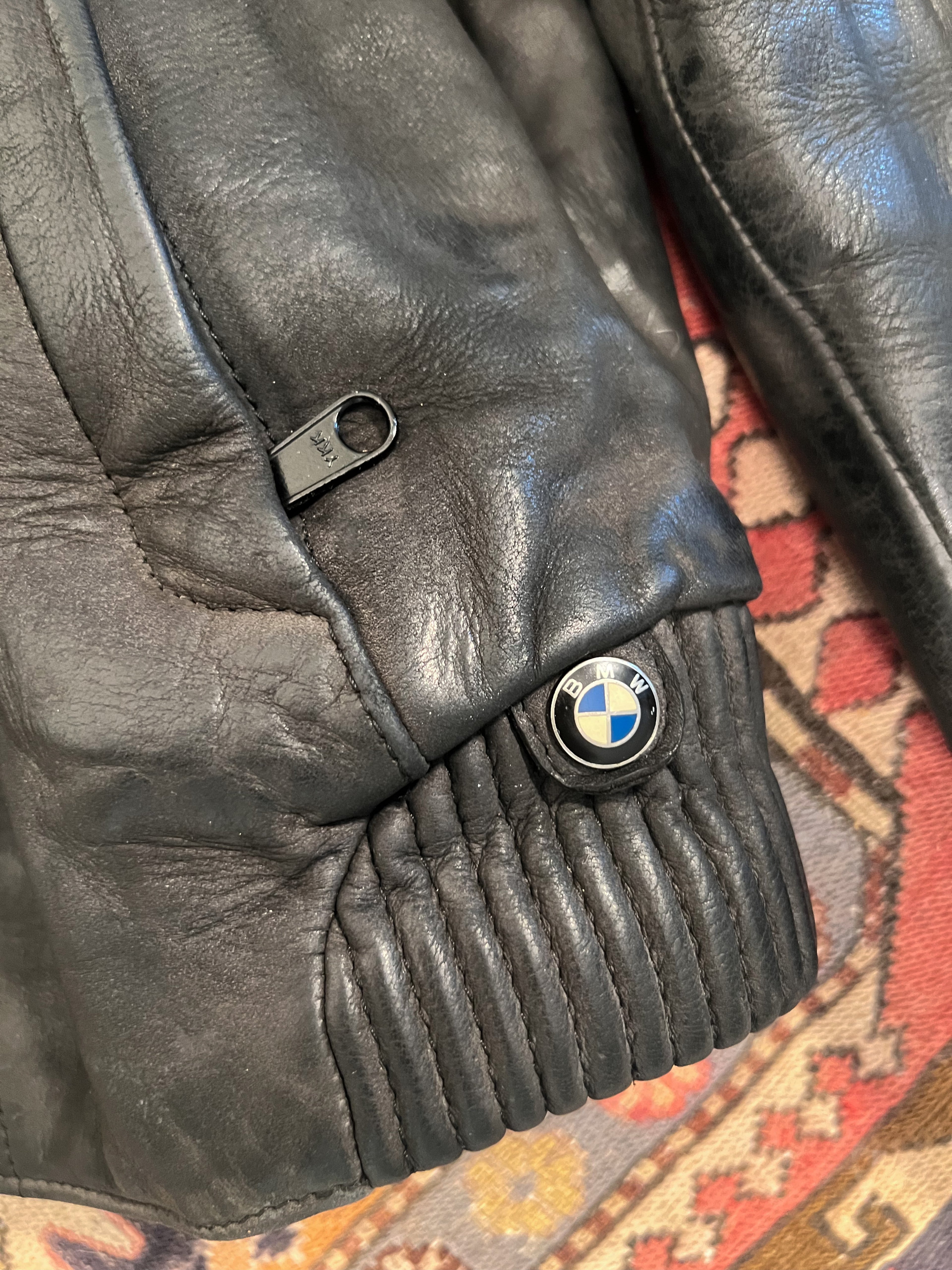 BMW leather Biker Jacket [M]