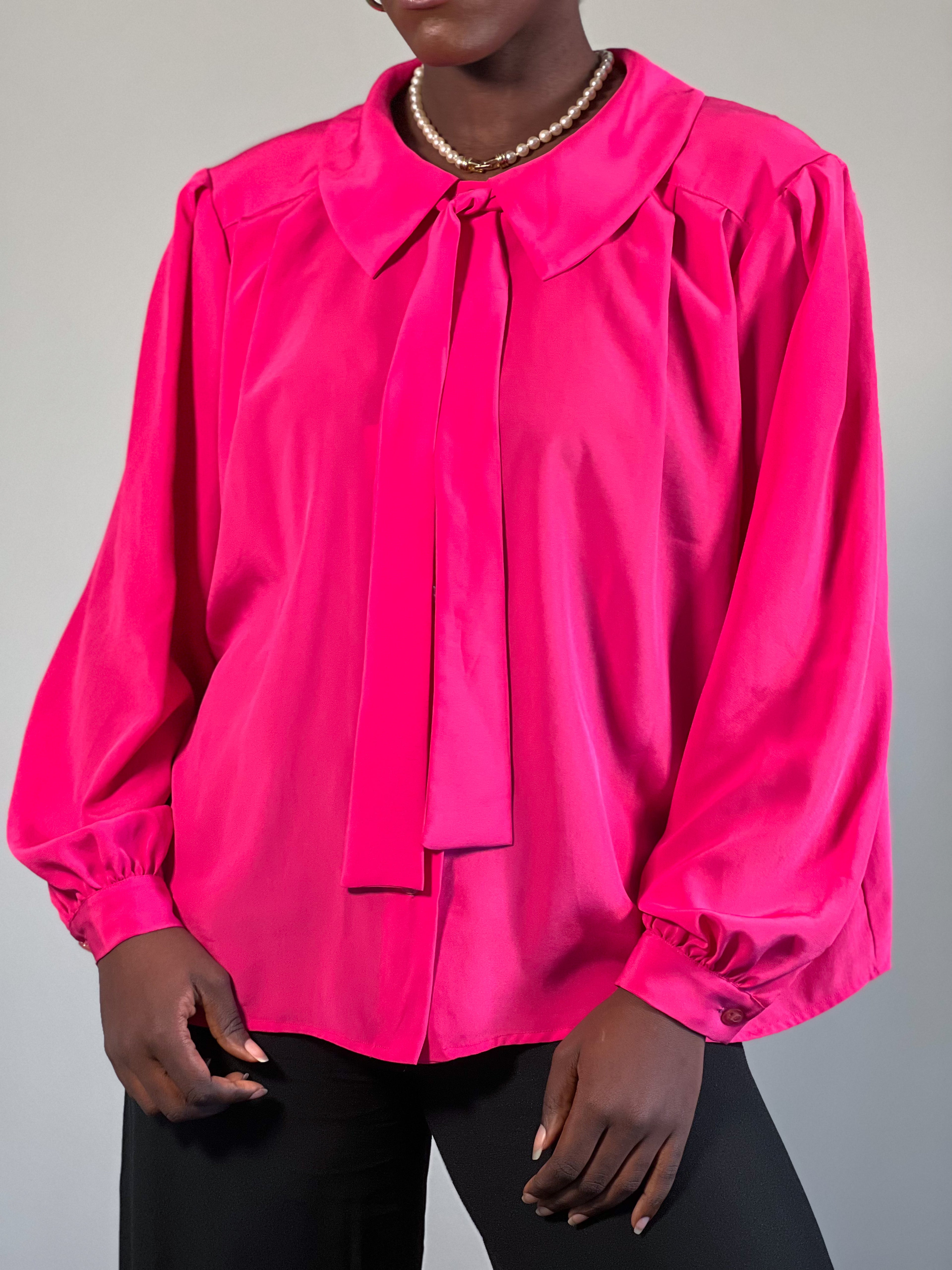 Pink vintage blouse [M]