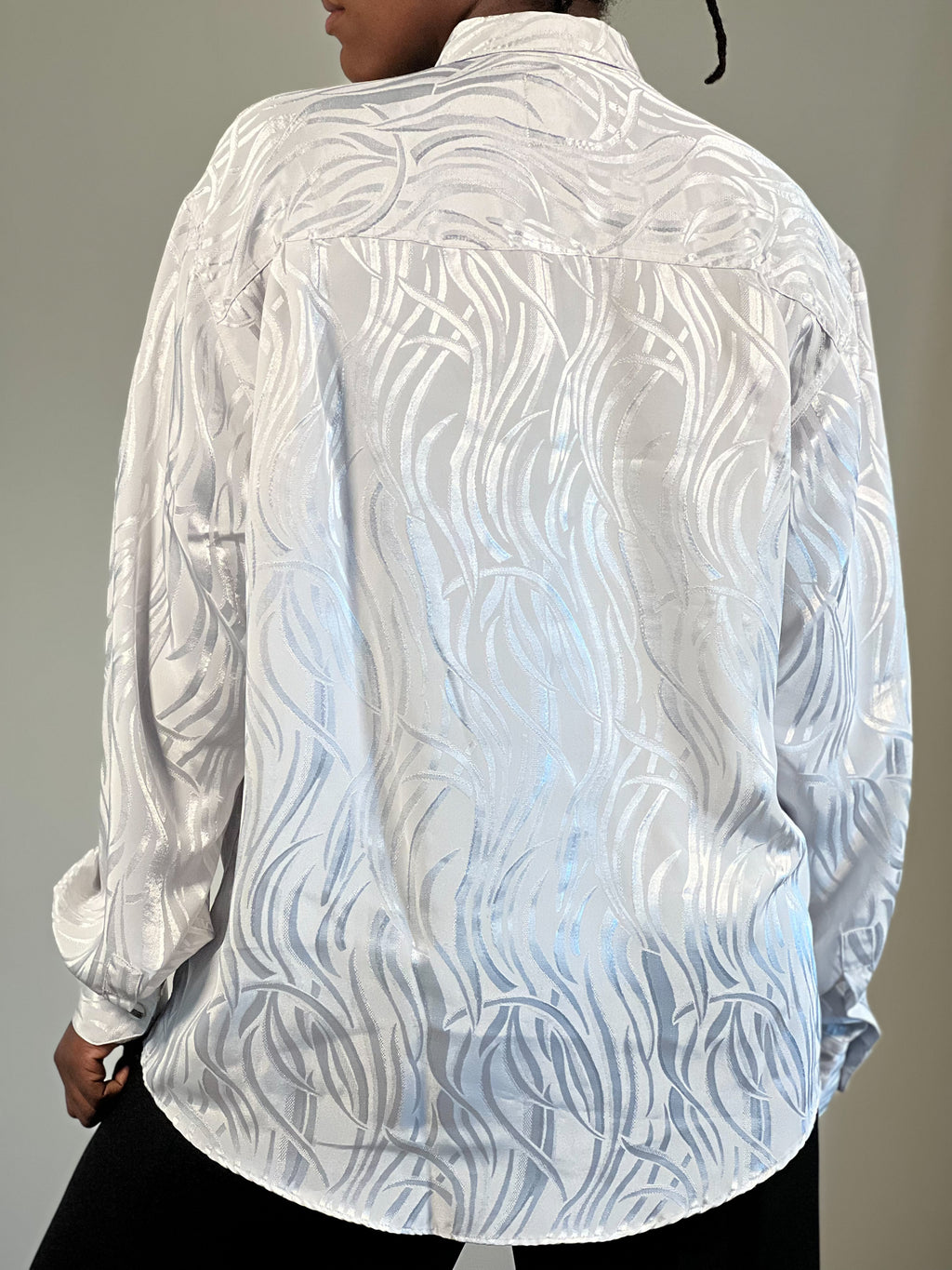 White Silver Shirt [L]