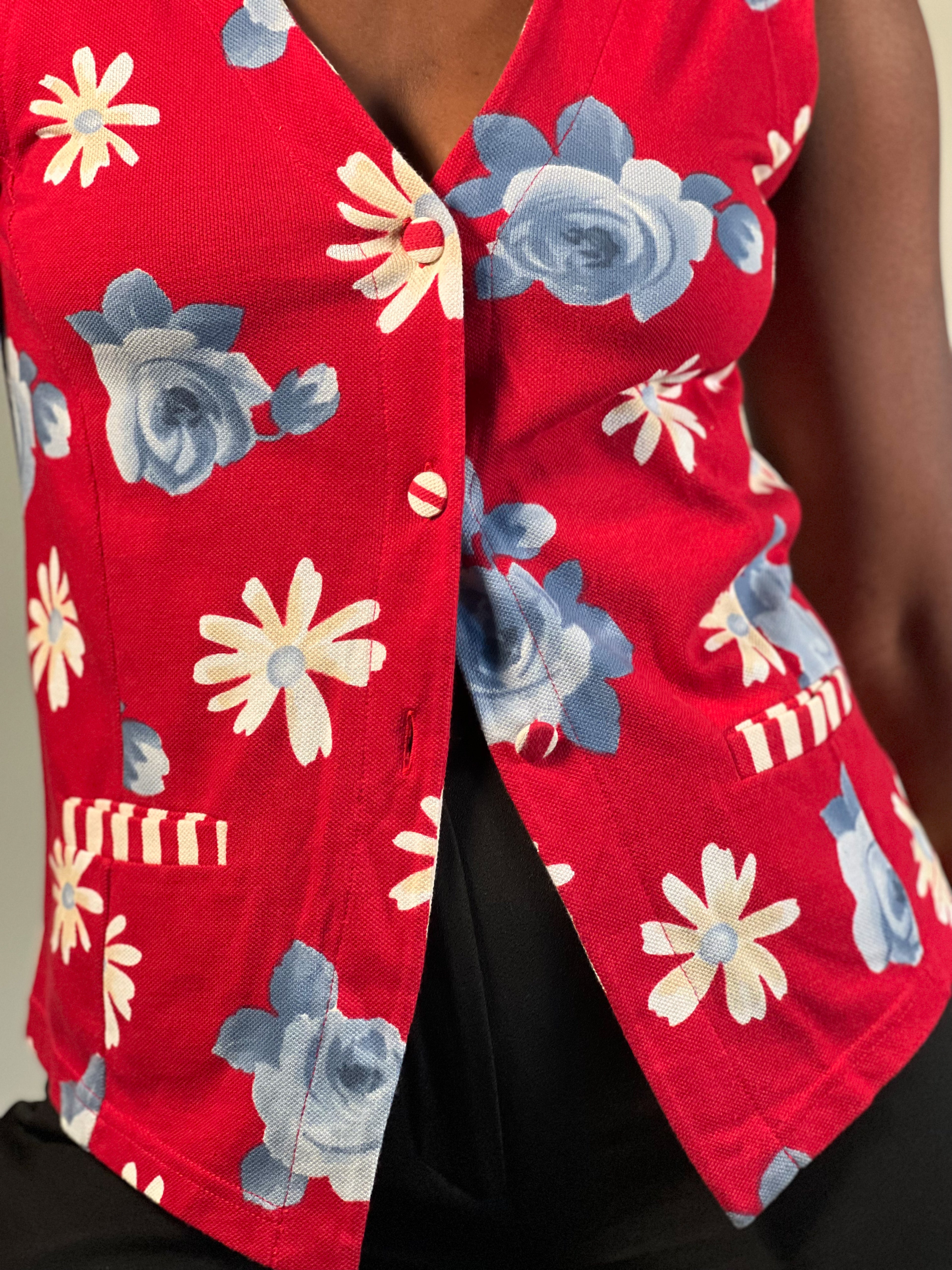 Floral Vest [S]