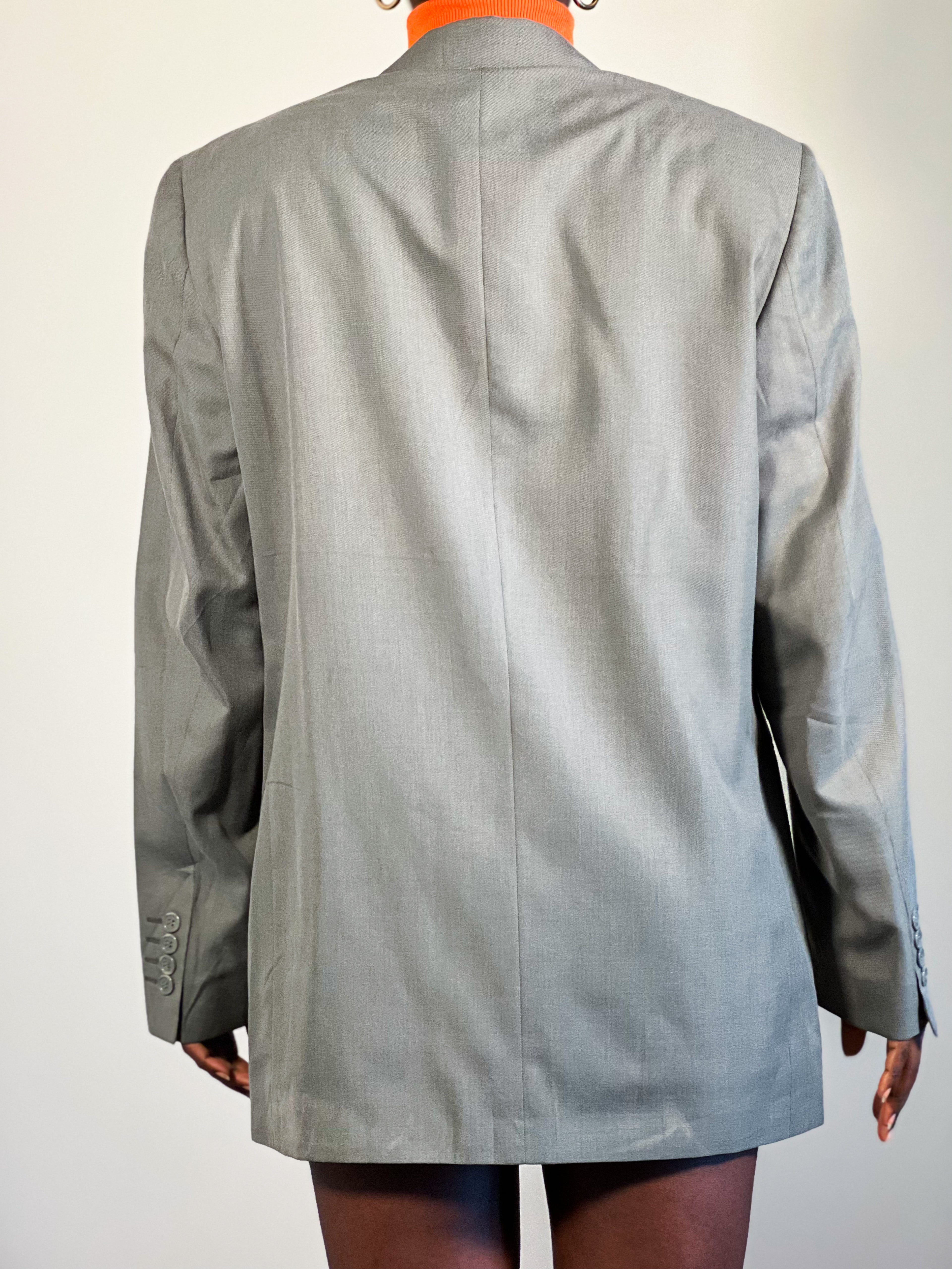 Grey over-size Blazer