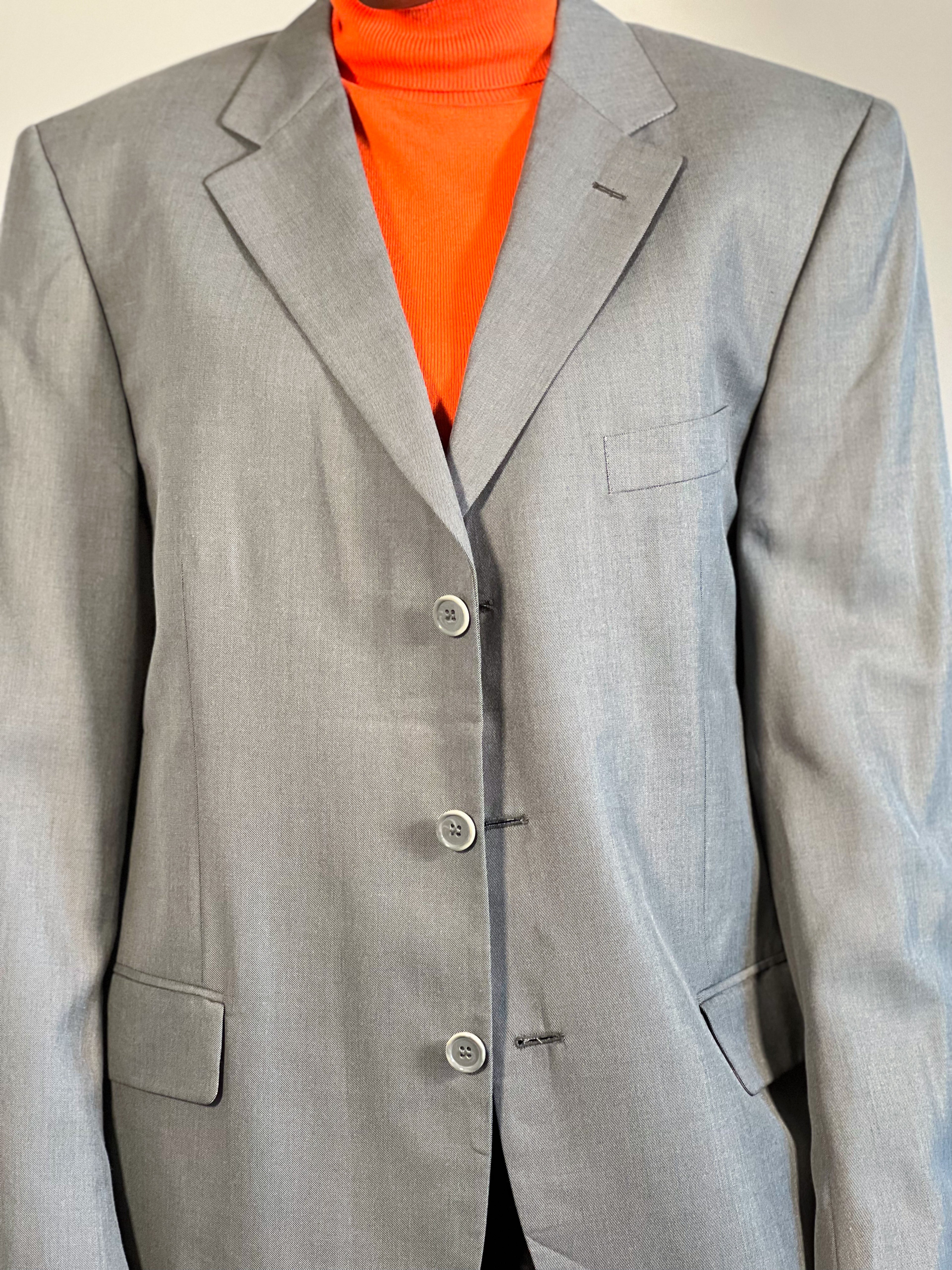 Grey over-size Blazer