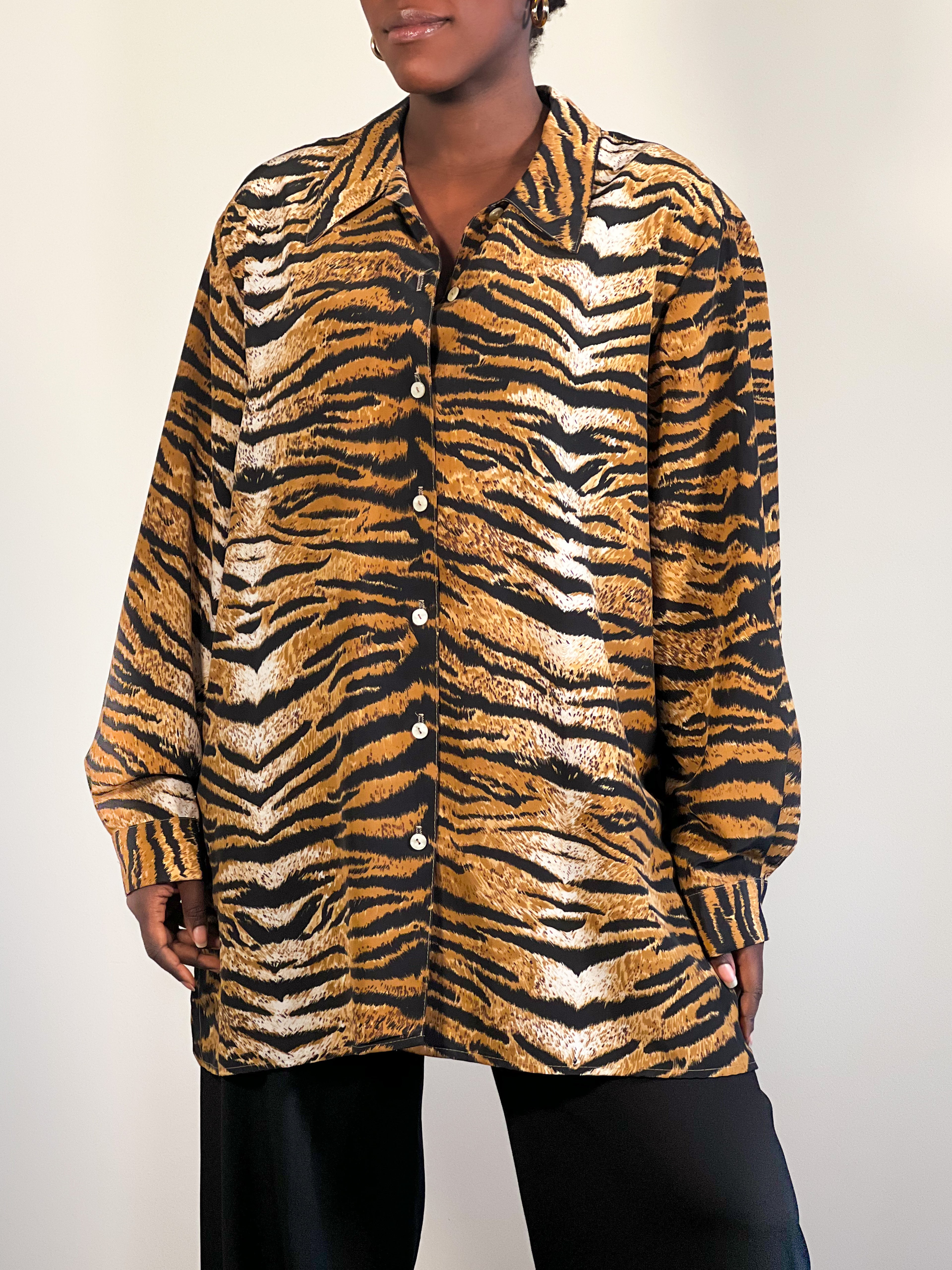 Tiger print Shirt [XL]